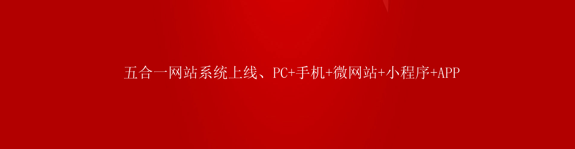 五合一網(wǎng)站制作套餐、兼容PC電腦和手機(jī)移動(dòng)端